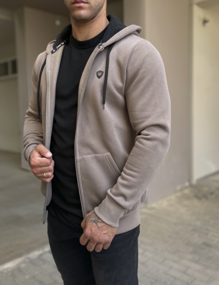 Everbest ανδρική Plus Size πούρο ζακέτα φούτερ 251010P φωτογραφία